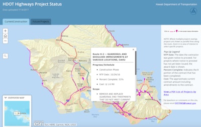 Hawaii Dot Highwaysprojectstatus