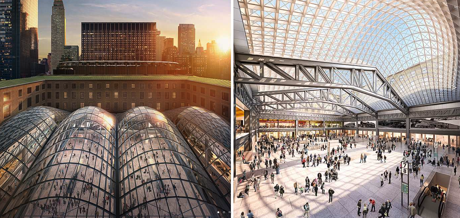 Moynihan Train Hall Redevelopment Project Penn Station New York City