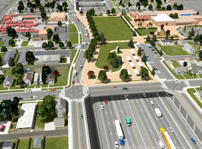 Colorado DOT rendering of I-70 expansion project.