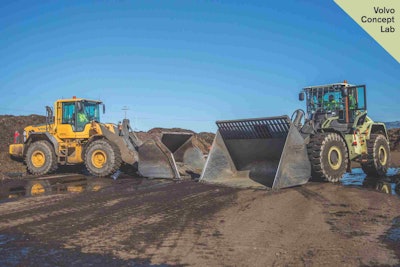 Head-to-head testing: CALSTART measured the Volvo LX1 fuel efficiency and emissions against those of a Volvo L150.