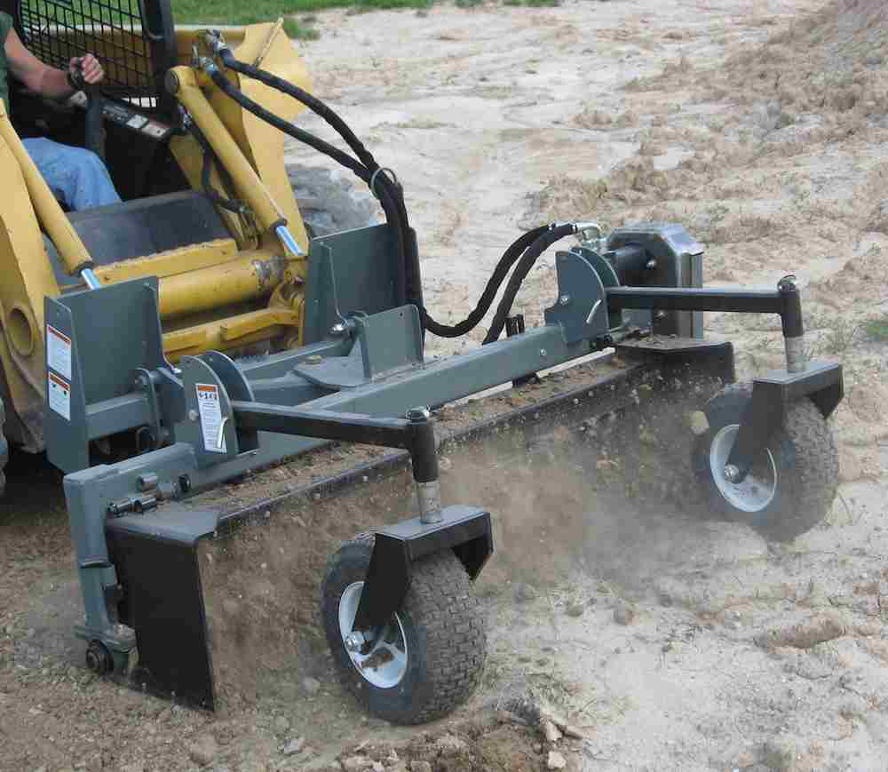 Worksaver Wsr 20 Series Power Landscape Rake