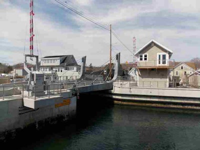 Gut Bridge In South Bristol Maine Dot