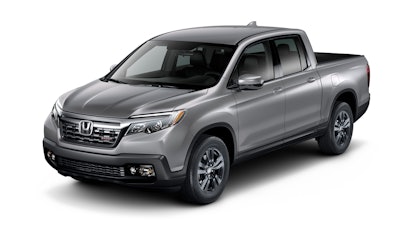 2018 Honda Ridgeline Sport - now available in Lunar Silver Metallic (shown), White Diamond Pearl...
