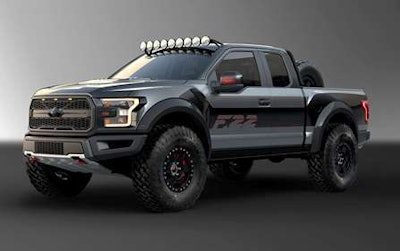 6-29-17-960-F-22-Raptor-FORD-Truck-front-3-4-view