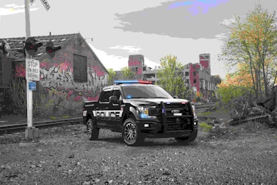 All-new F-150 Police Responder is ready for action with a specially designed interior; performance...