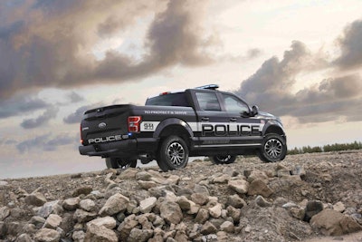 All-new F-150 Police Responder is ready for action with a specially designed interior; performance...
