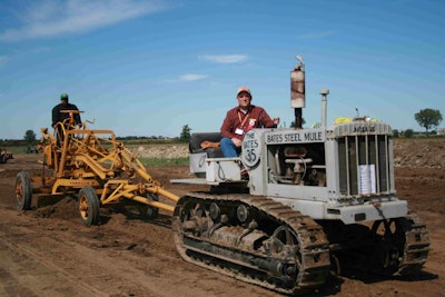 Bates 35 crawler tractor, National Construction Equipment Museum