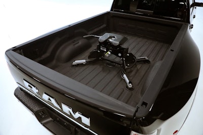 Ram says the new Mopar hitch offers the highest available 5th wheel towing.