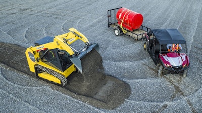 2018 Yanmar Long Horn Utv With T175 Compact Track Loader