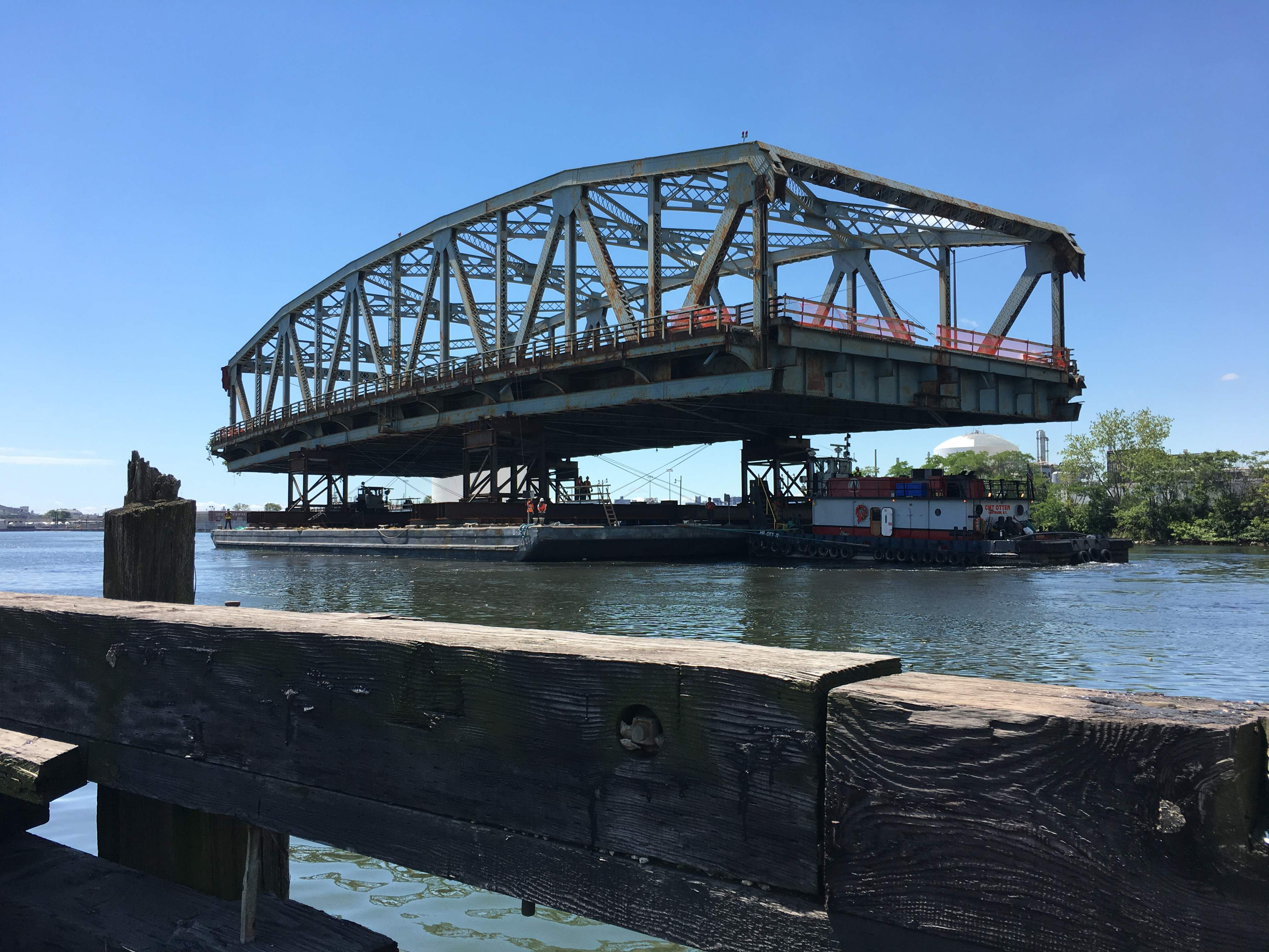 PHOTOS: Skanska Completes First Phase Of Former Kosciuszko Bridge Demo ...