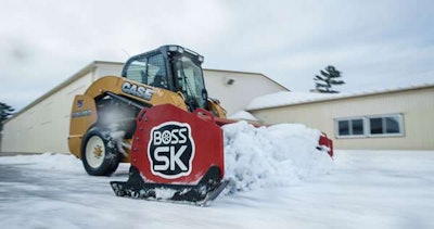 BOSS SK Box Plows for skid steers