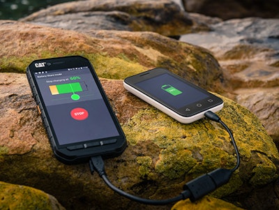 The S41 has such a big battery it can actually charge your other devices.