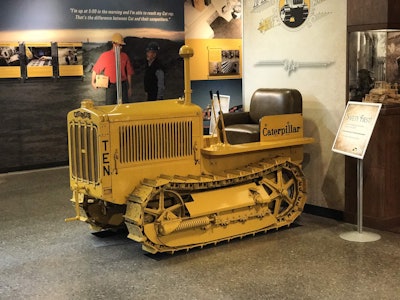 Part of Caterpillar’s own historical collection, this small Caterpillar Ten was primarily designed for agricultural applications.
