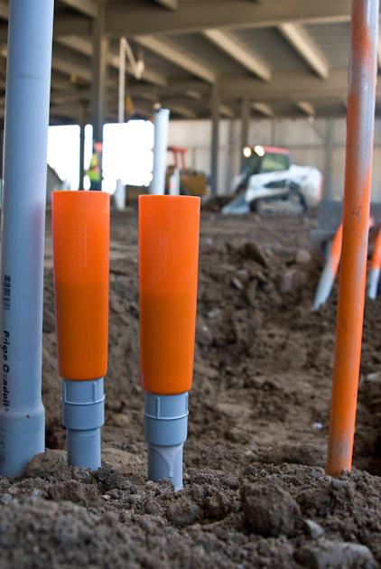 Cable Stub Example Stub-Ease gets rid of tripping hazard caused by conduit stub-up ...