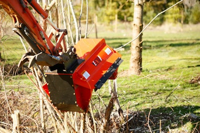 Eterra Attachment’s Excavator Brush Mower