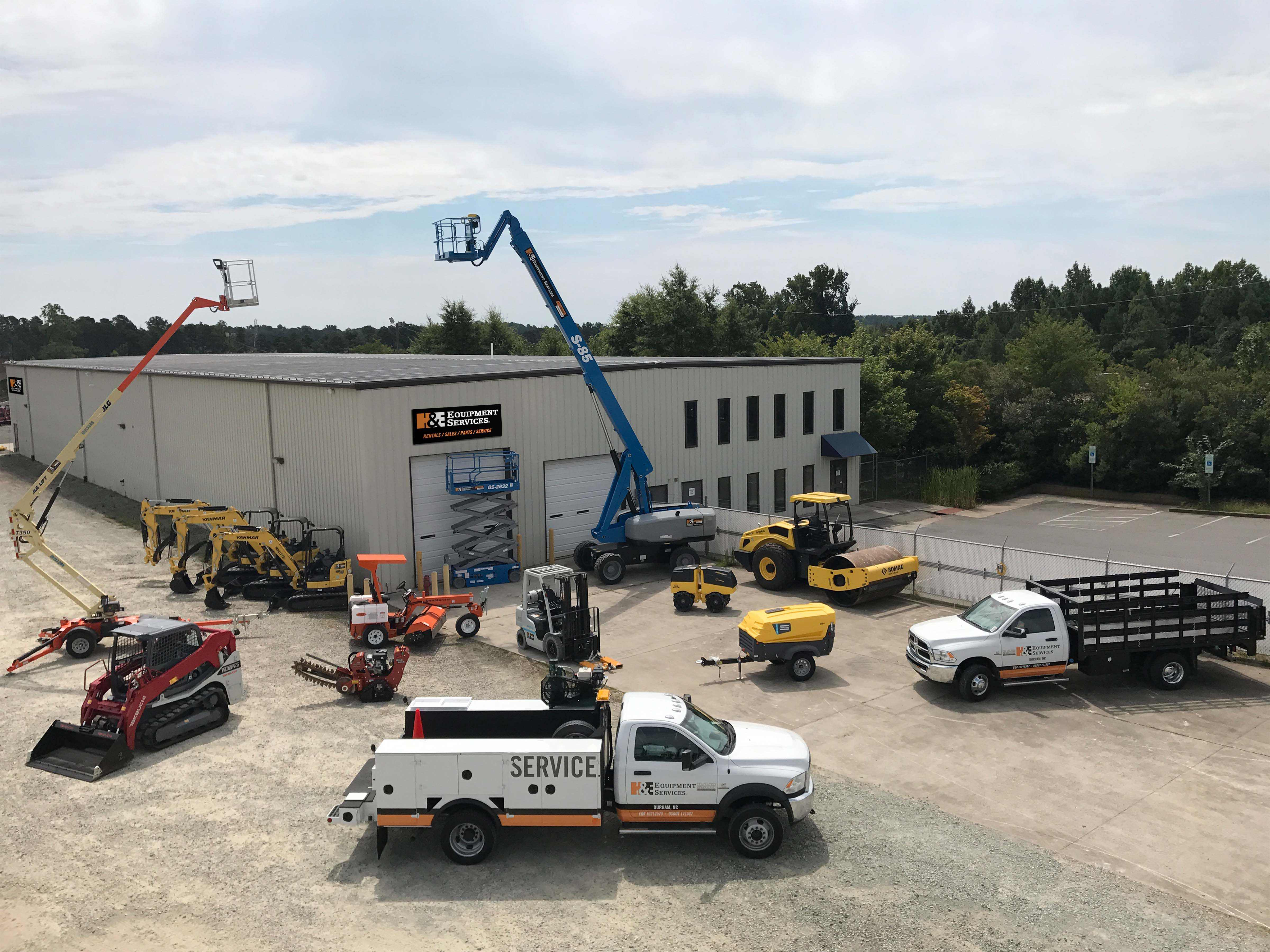 H&E Equipment Services Durham branch