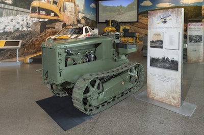 This Holt T-35 Prototype has an engine serial number of 1.