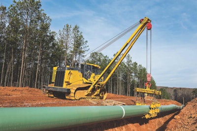 John Deere 1050 K Pipelayer 1
