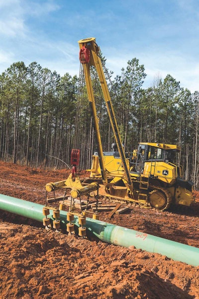 John Deere 1050 K Pipelayer 2