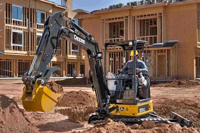 Although compact track loaders dominated the number of units financed in 3Q 2019, the number of compact excavators such as the Deere 35G grew at a faster pace compared with 3Q 2018.