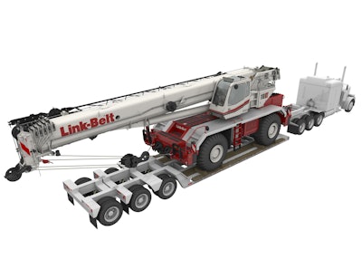Link Belt 110 Rt Gray Transporter Hr
