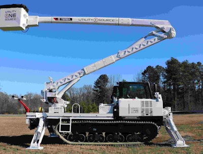 Morooka MST1500VDL aerial carrier