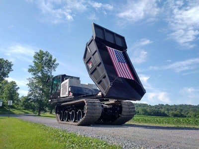 Prinoth’s Panther T14R Tracked Dumper