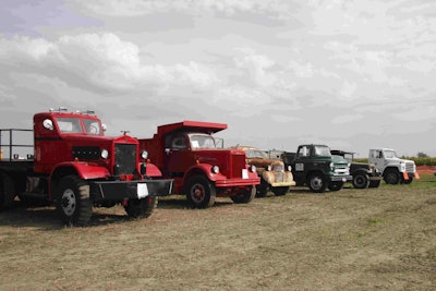 Antique trucks will be on display at the 20th Annual White Bash from 9 a.m. to 4 p.m. September 9 at the National Construction Equipment Museum.