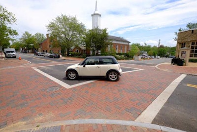 Virginia Dot Washington Street At North And South Pendleton Streets Looking At Middleburg United Methodist Church