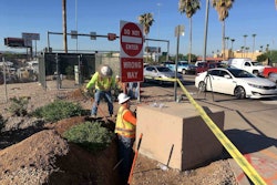 Arizona DOT wrong way detection installation
