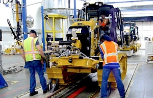 How Cat builds D5 dozers: from bare steel to finished product