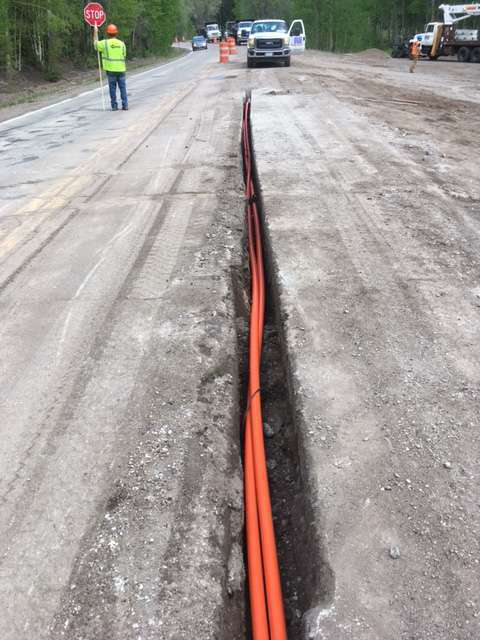 Colorado DOT Fiber Optic Install -7