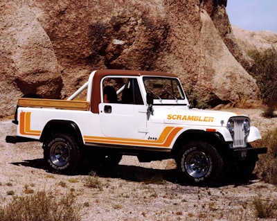1982 Jeep CJ-8 Scrambler pickup