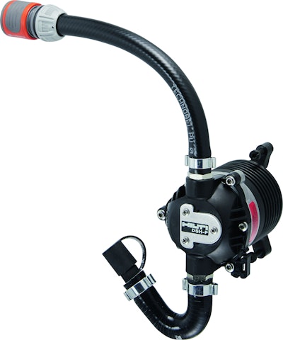 The DSH-P is designed to meet new federal airborne silica-reduction regulations.