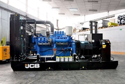 JCB MTU mega generator