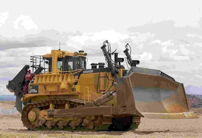 Komatsu D375 A 8 Crawler Dozer 1