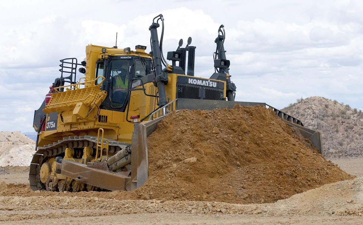 Komatsu intros D375A-8 with big productivity boost, design