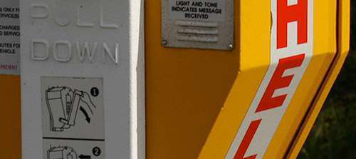 Penn. Turnpike emergency call box