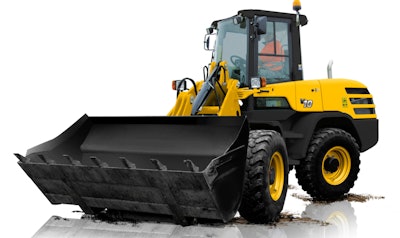 Yanmar V10 wheel loader