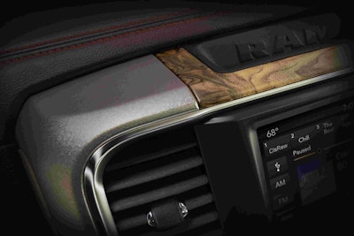 2018 Ram Laramie Longhorn Southfork Interior galvanized