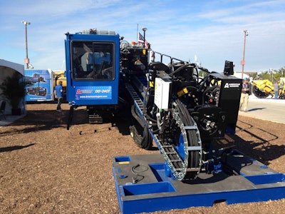American Augers’ DD-240T. Photo by Don McLoud, Equipment World