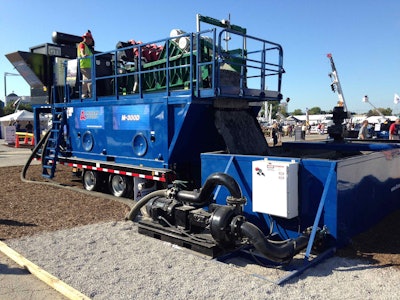 American Augers’ M-300D. Photo by Don McLoud, Equipment World