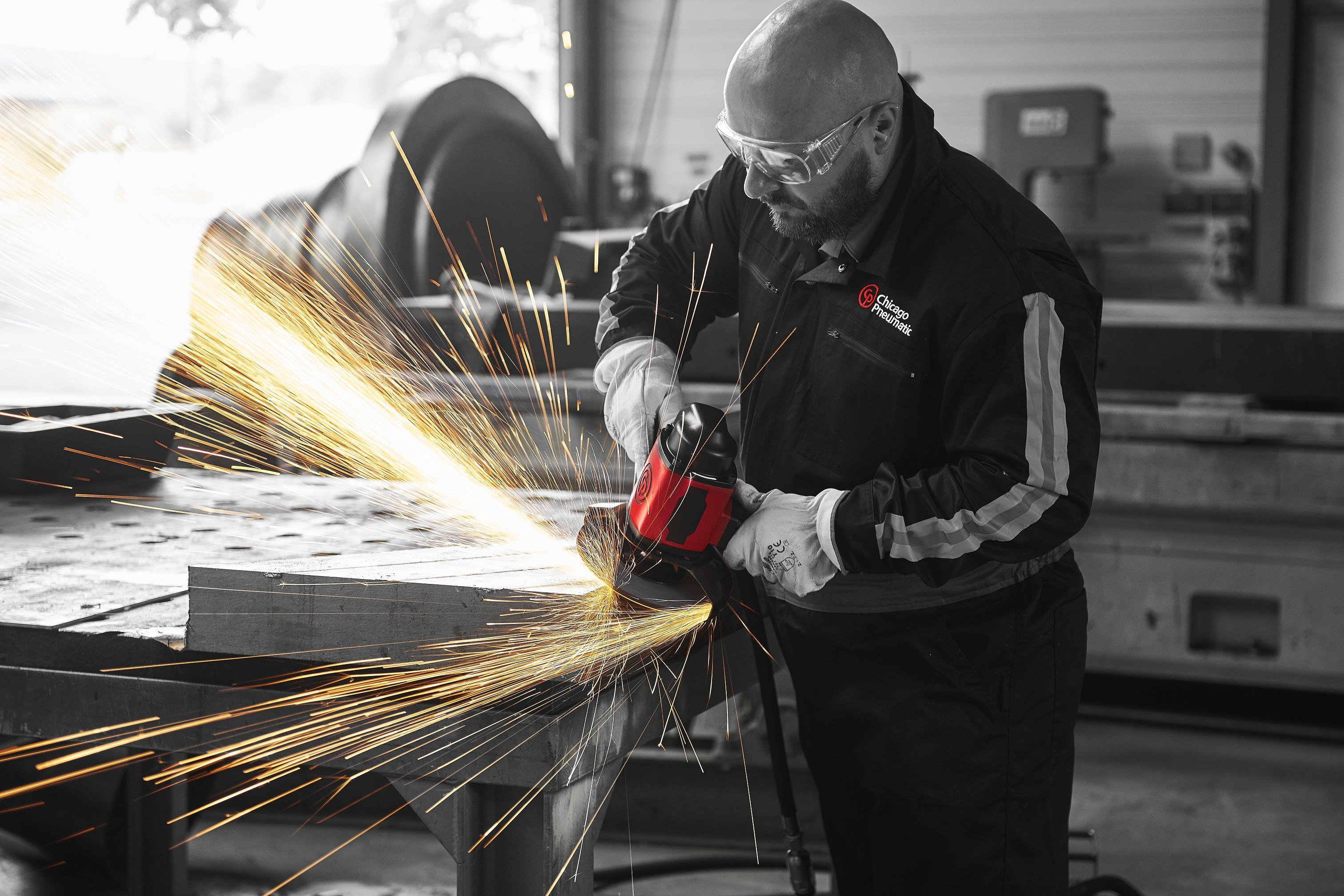 Chicago Pneumatic Grinder