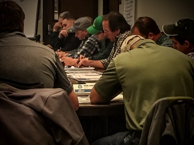 Dealers create educational and financing programs for other dealers through WEDA, an advocacy association representing more than 2,000 North American equipment dealers. Shown is a classroom of the Dealer Institute, a division of WEDA.