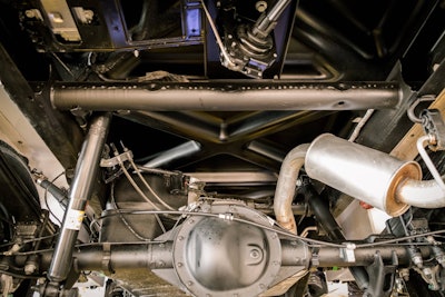 X marks the spot. BrandFX’s new UltimateFX understructure makes the company the first to offer an all-composite truck body.