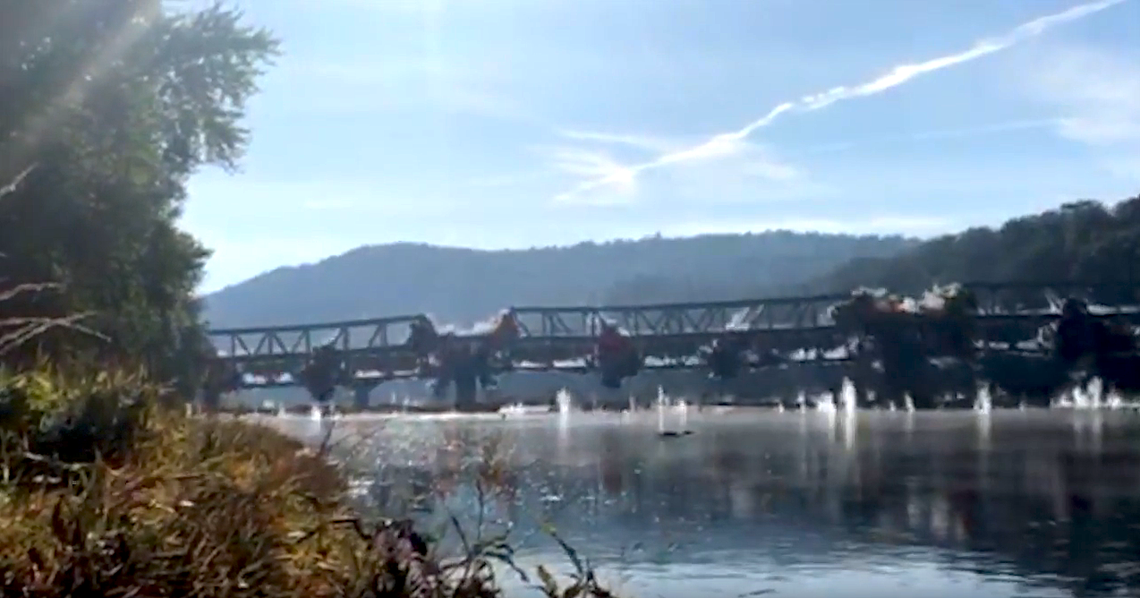 Hunter Station Bridge Demolition PennDOT