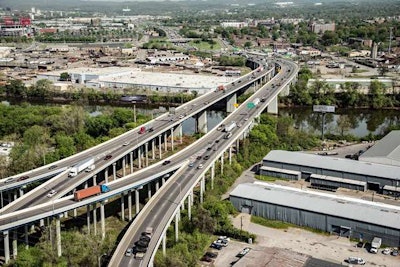 The I-24 Silliman Evans Bridge in Nashville is being repaired as part of a $28.5 million project to replace the Oldham Street and Spring Street bridges.