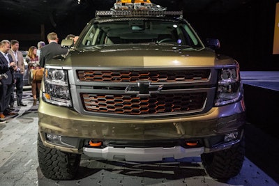 Luke Bryan Chevrolet Suburban Outdoors Concept Suv Sema1