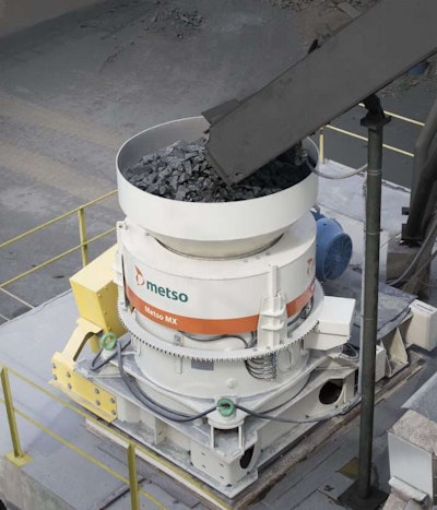 Metso MX MultiAction cone crusher