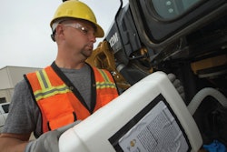Motor grader engine maintenance equipment fleet management